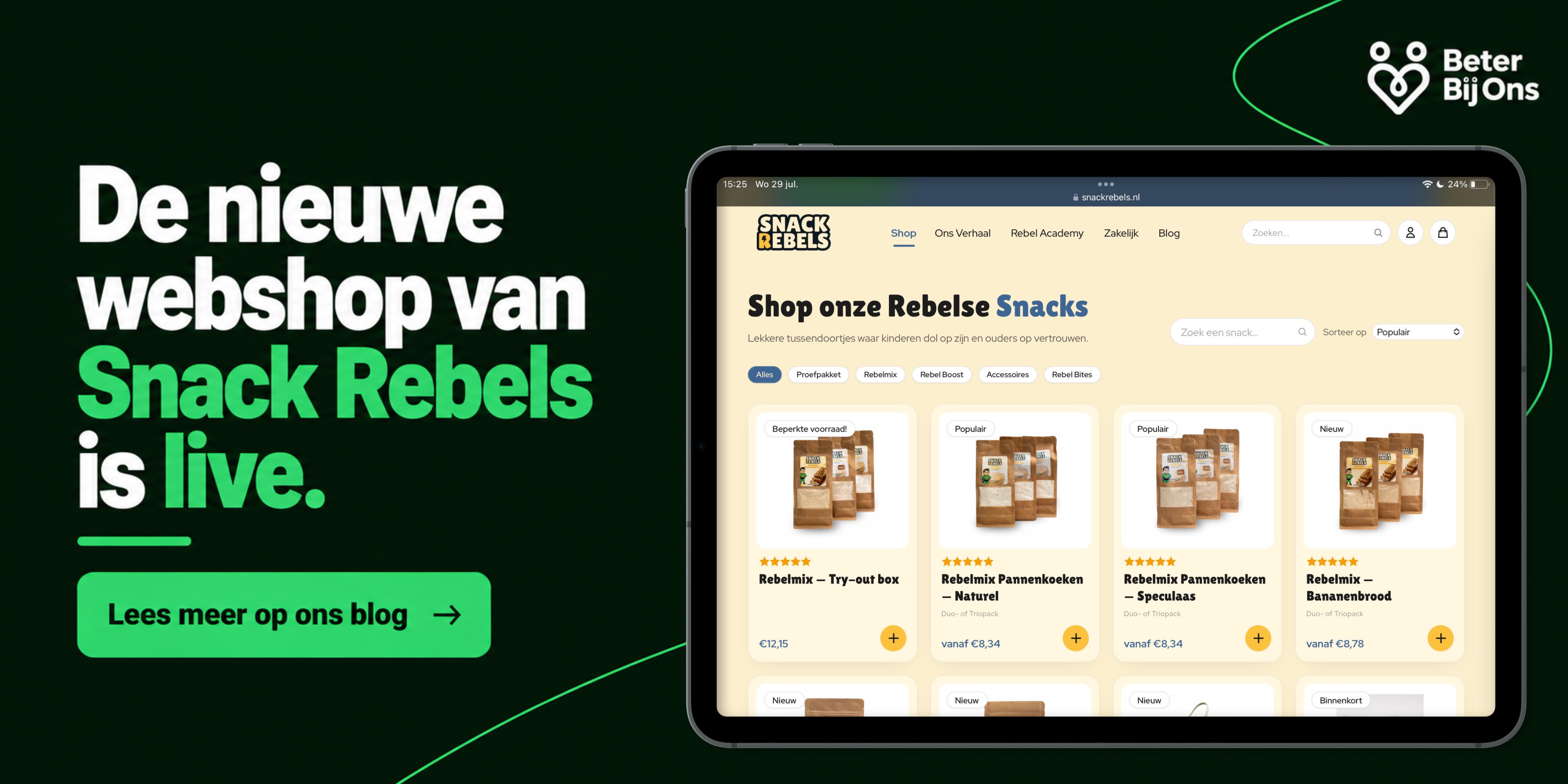 Een epicenter voor Snack Rebels: waar gezonde snacks en educatie samenkomen.